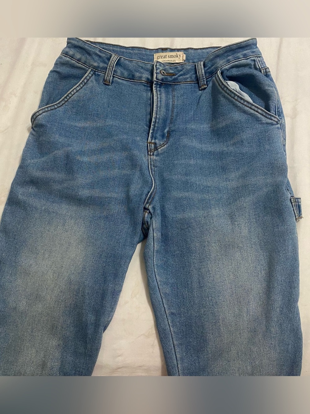 Women's Jeans in Faded Blue